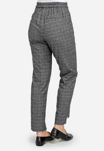 HELMIDGE Slimfit Stoffhose in Grau