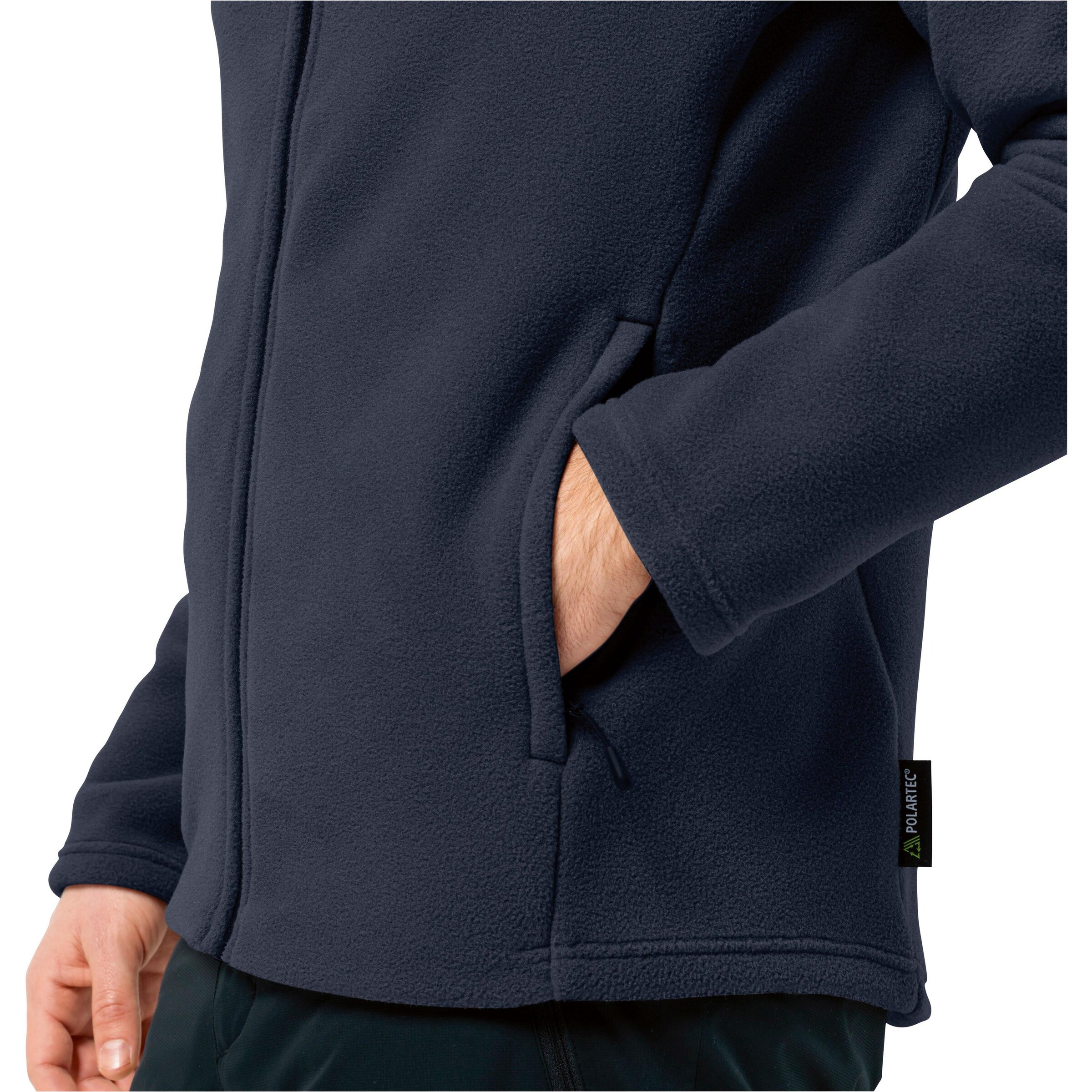 JACK WOLFSKINTehnička flis jakna 'Winterstein' - plava boja