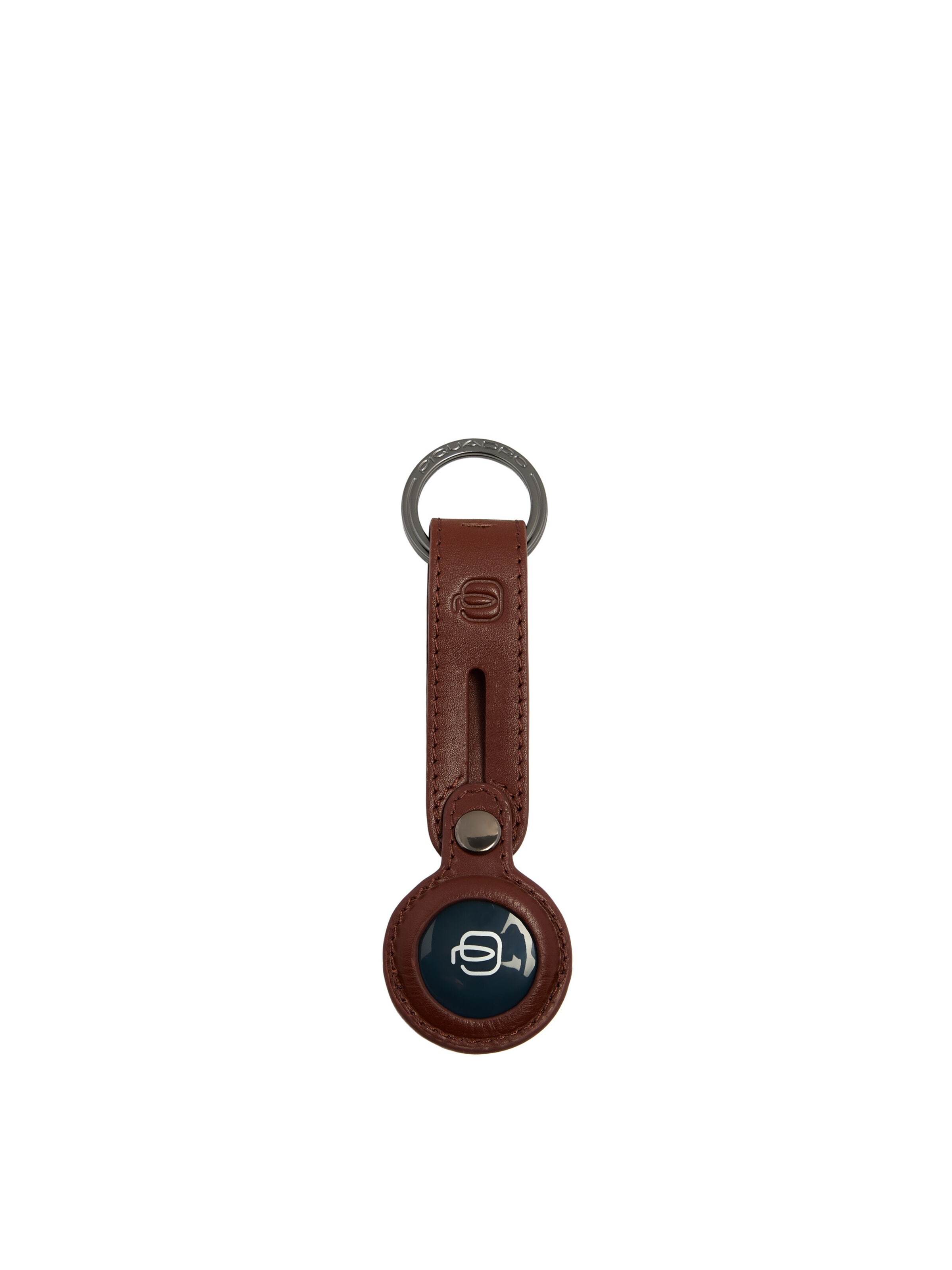 Piquadro Sleutelhanger in Bruin: voorkant