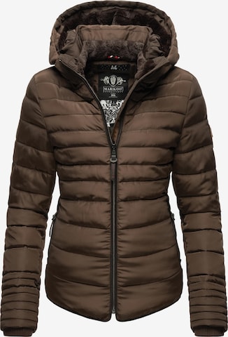 Veste d’hiver 'Amber' MARIKOO en marron : devant