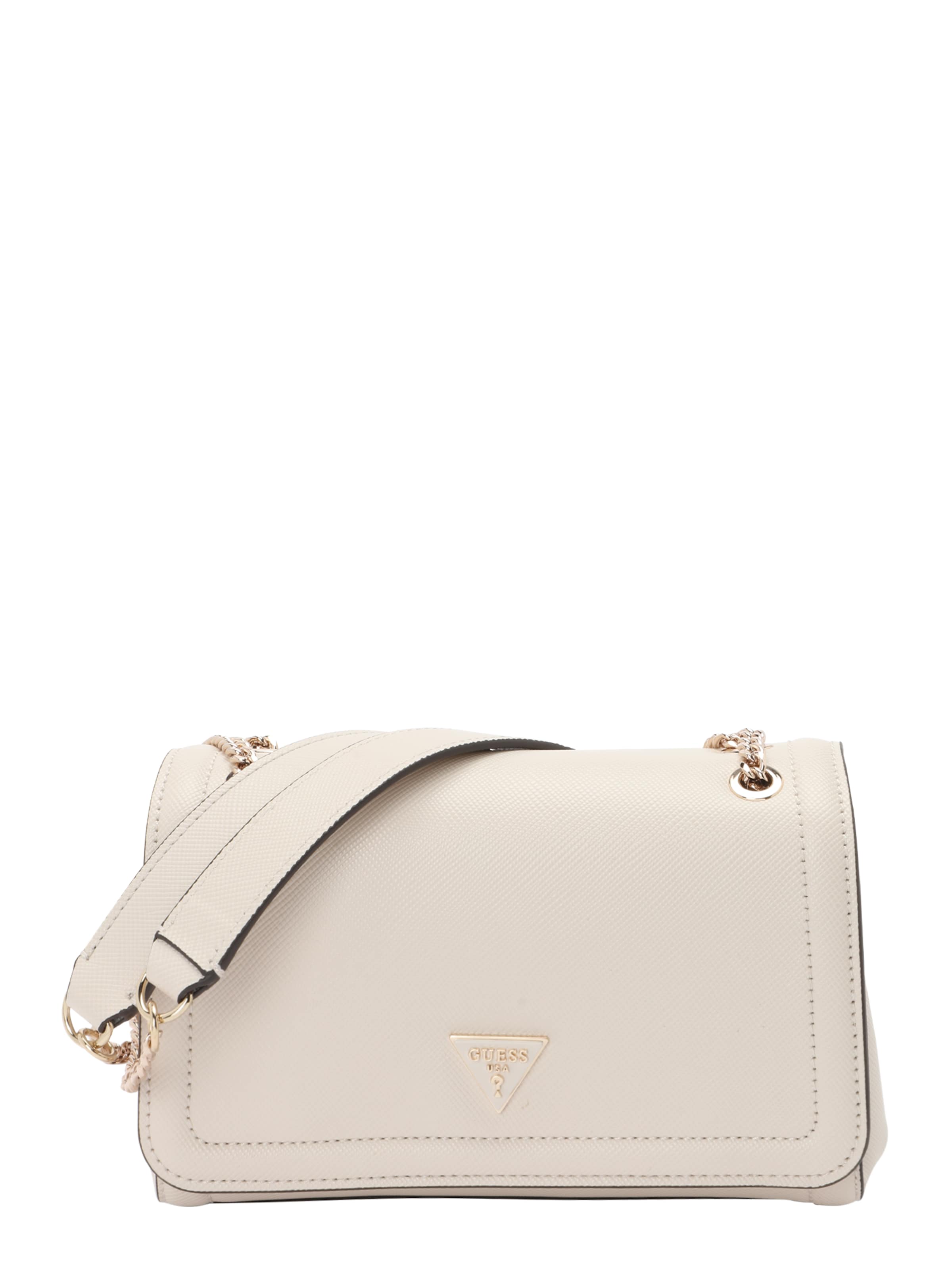 GUESS Shoulder Bag 'NOELLE II CNVRTBLE XBODY FLAP' in White: front