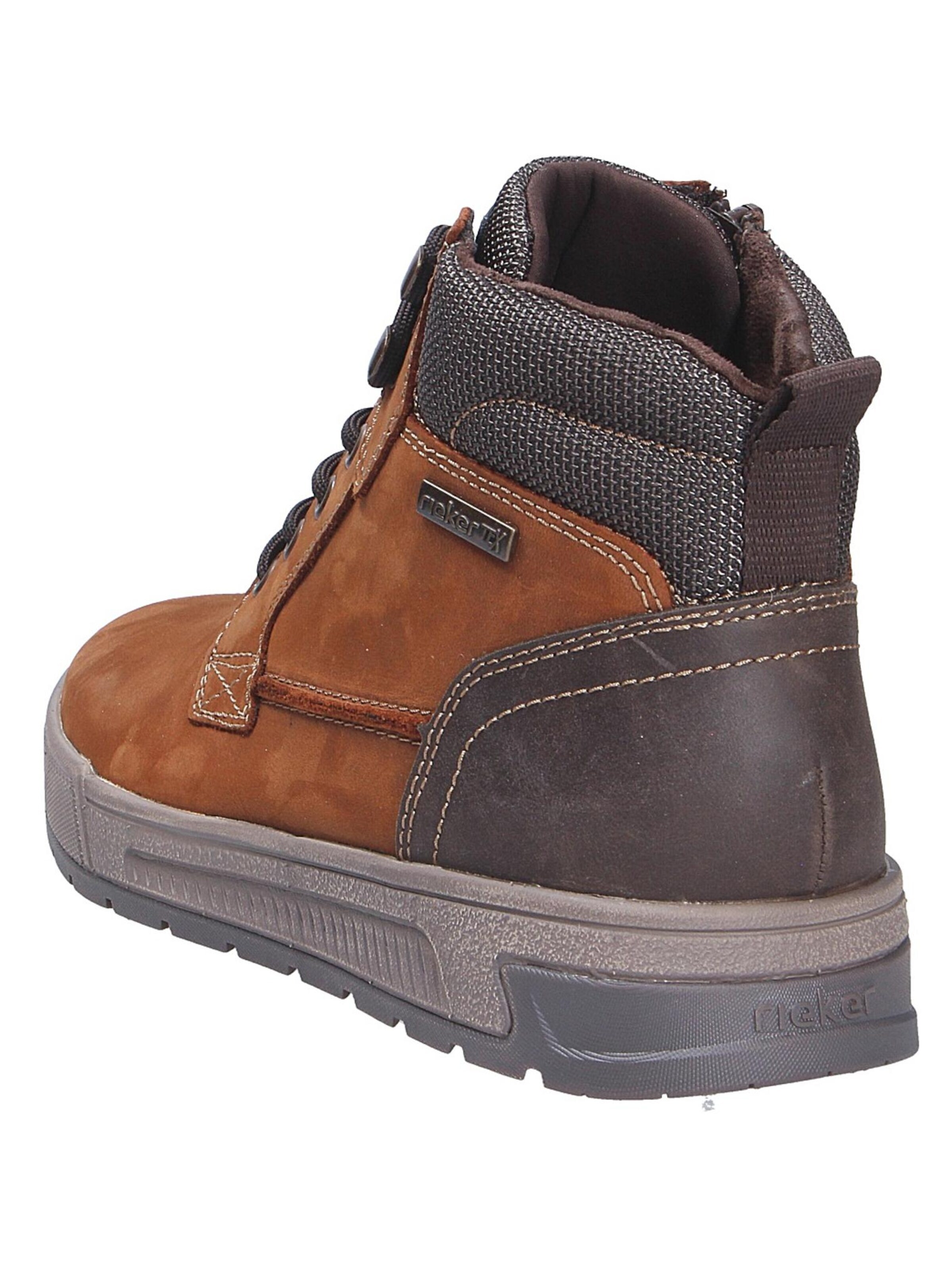 Boots stringati di Rieker in marrone