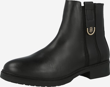 Bottines TOMMY HILFIGER en noir : devant