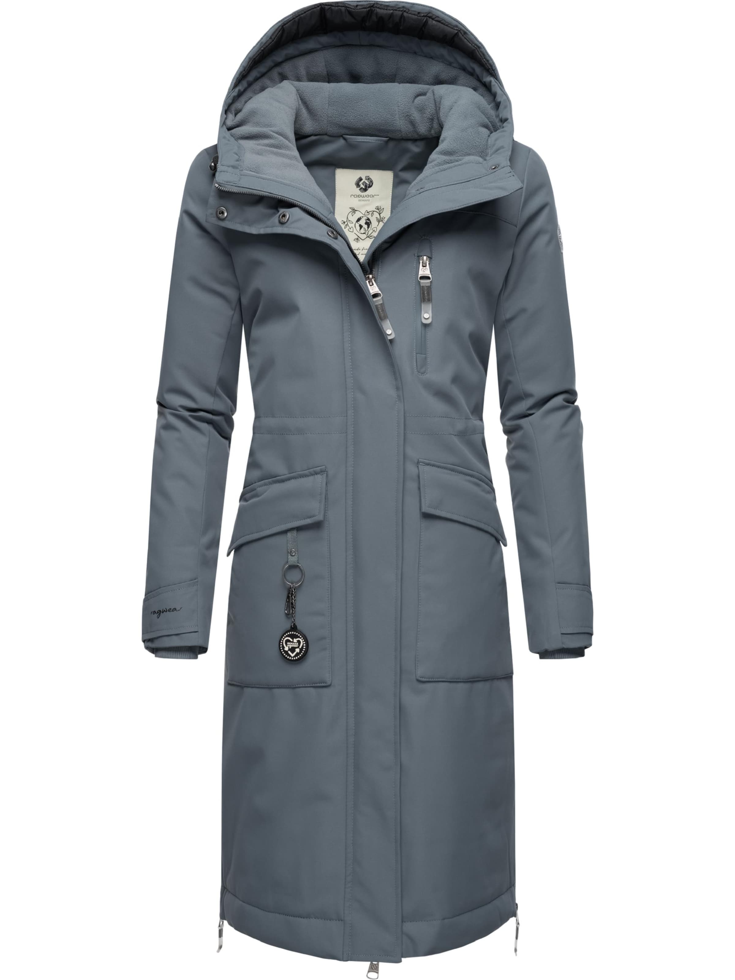 Ragwear Функциональное пальто 'Refutura Remake' в Серый