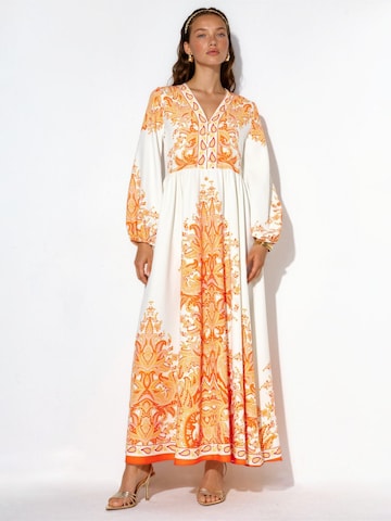 MSN Collection Dress in White: front