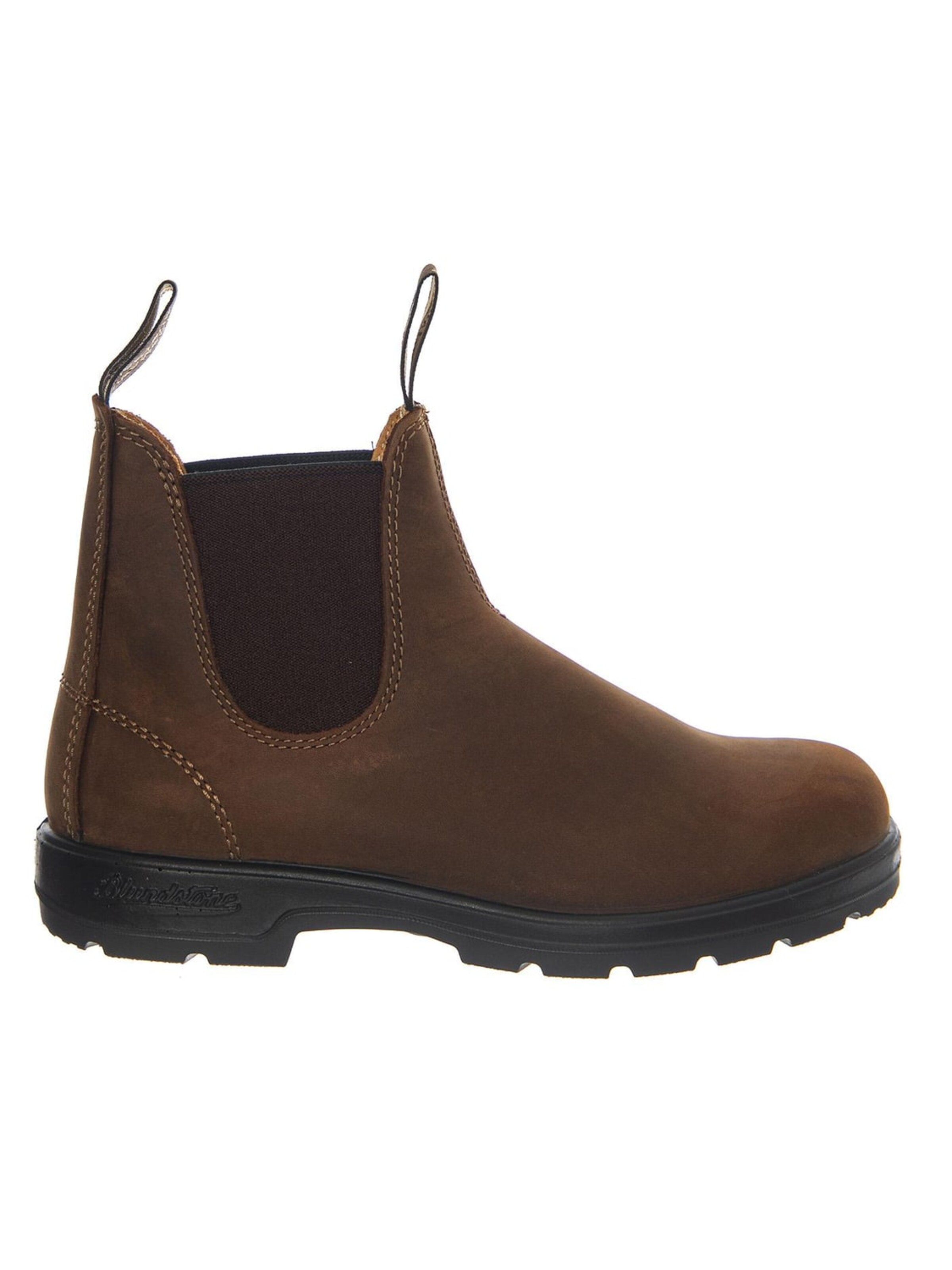 Blundstone Kozaki '585 Chelsea Boot Waxed Nubuk Leather Teak' w kolorze brązowy: przód