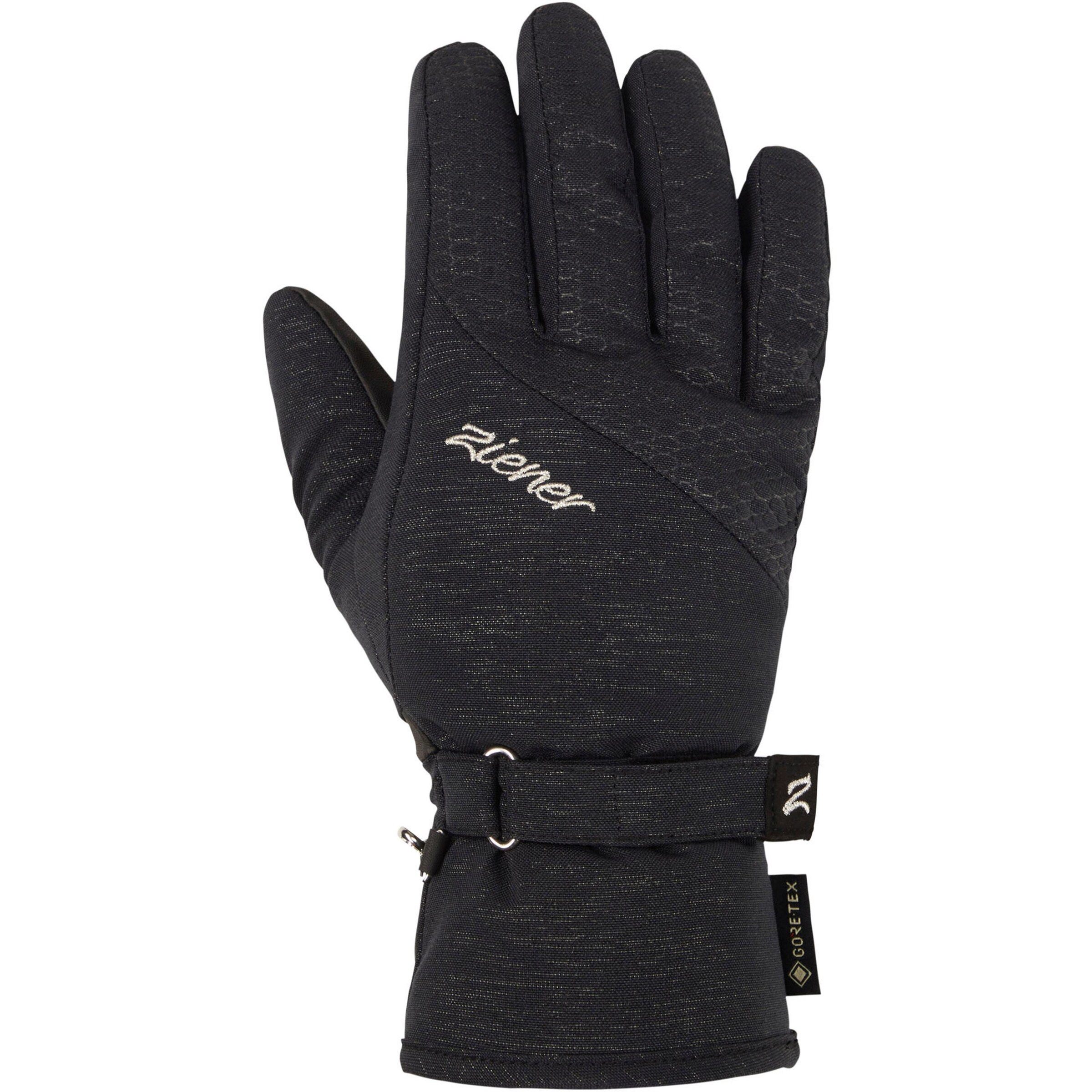 ZIENER Athletic Gloves 'Klaire' in Black