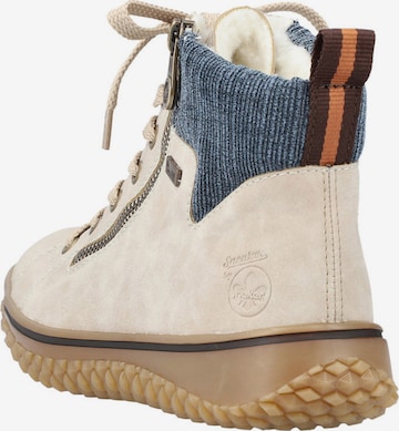 Rieker Schnürstiefel in Beige