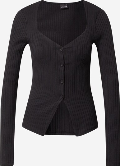 Gina Tricot Cardigan en noir, Vue avec produit