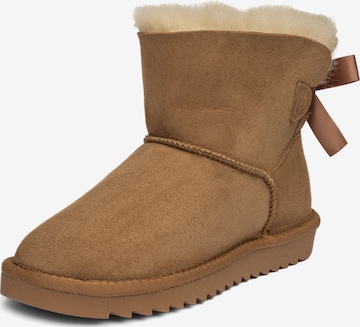 ARA Boots in Beige: Vorderseite