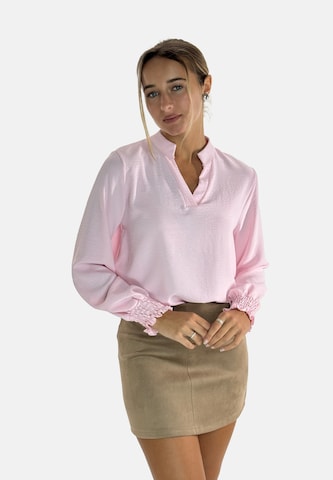 Elara Blouse in Roze