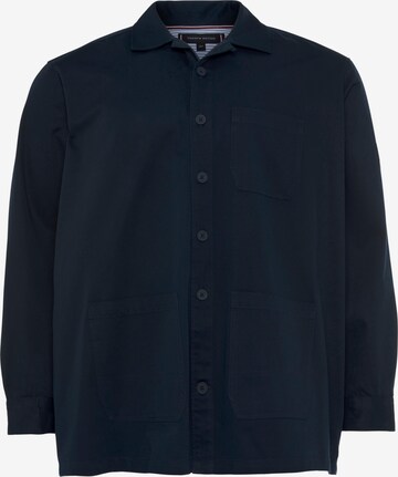 Tommy Hilfiger Big & Tall Regular fit Button Up Shirt in Blue: front