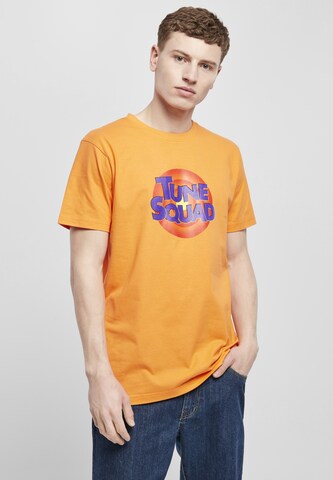 MT Men T-Shirt 'Space Jam' in Orange: predná strana