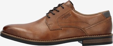 Rieker - Zapatos con cordón en marrón: frente