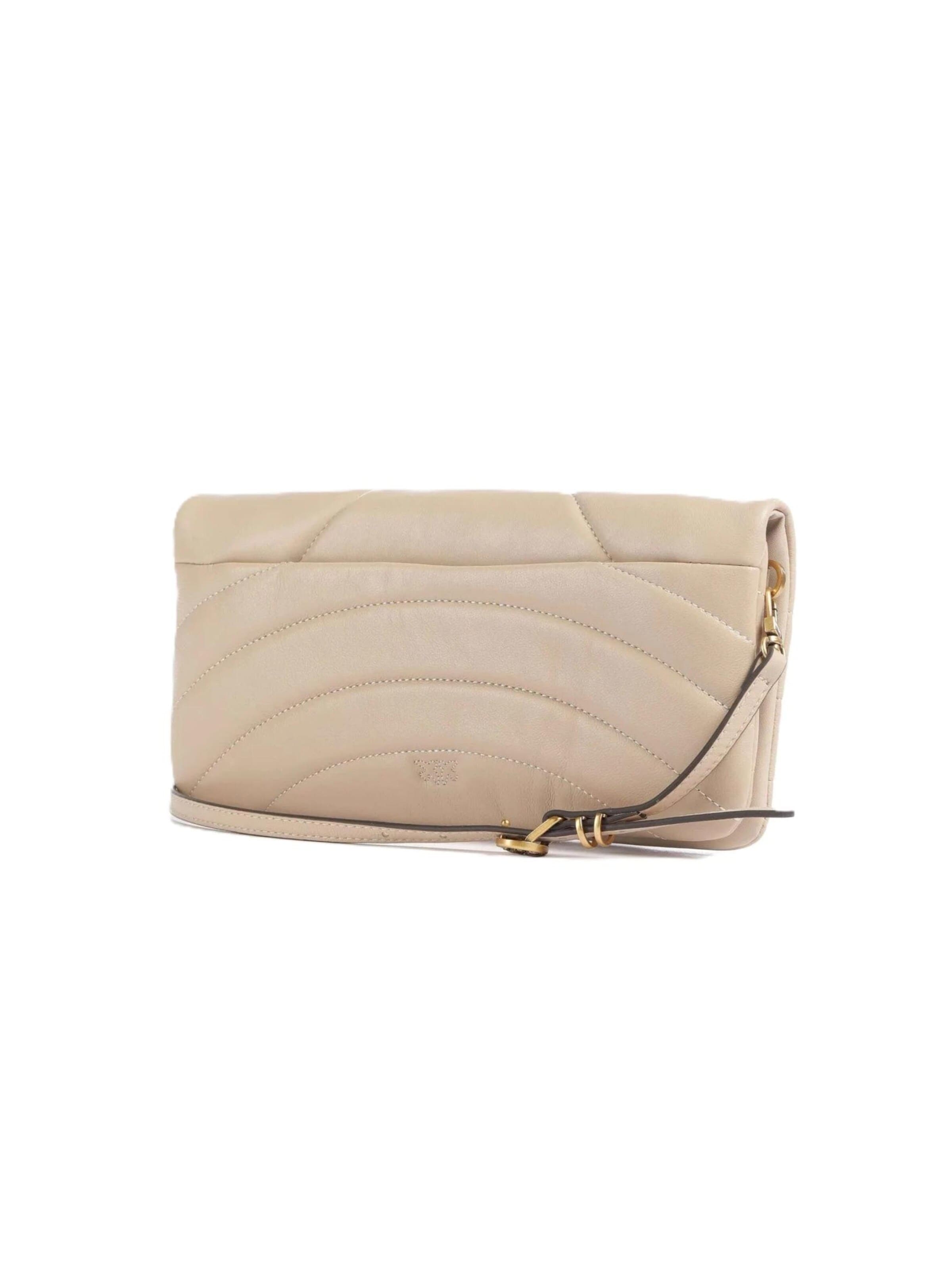 Borsa a tracolla '107035 A0F2' di PINKO in beige
