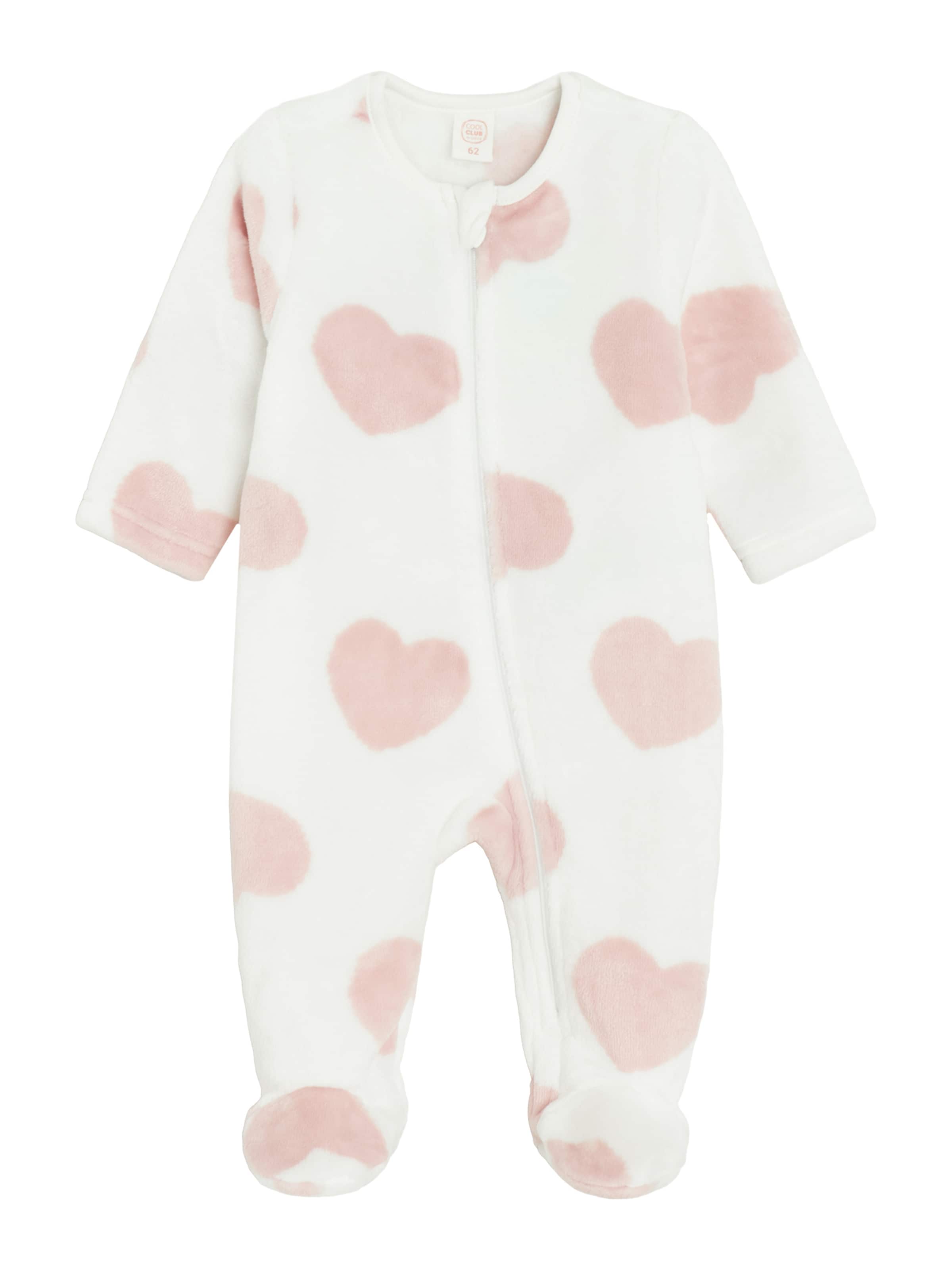 Cool Club Overall in Weiß: Vorderseite