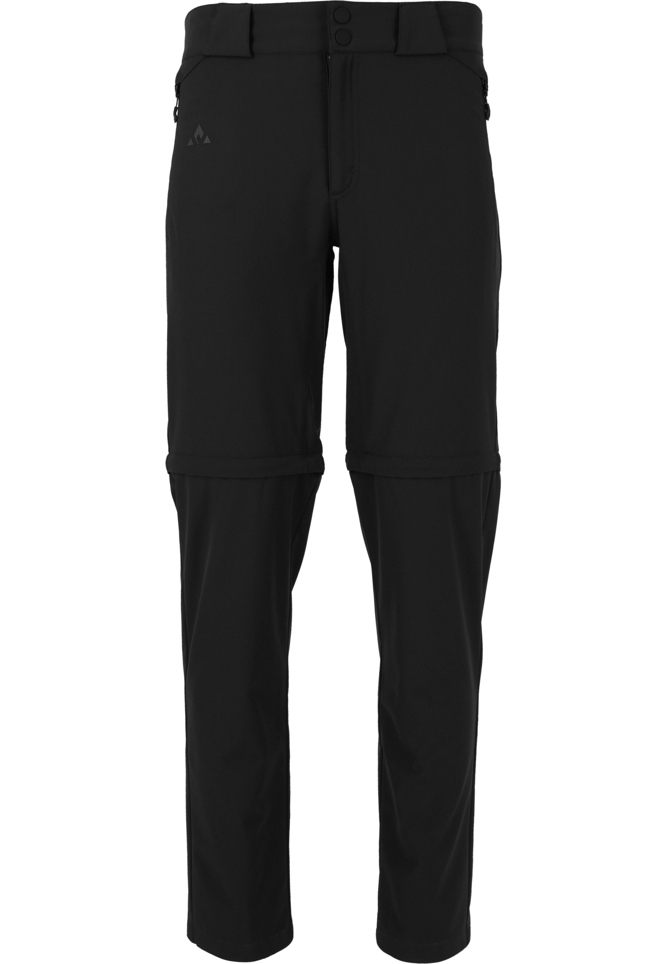 Whistler Regular Outdoorhose 'Gerd' in Schwarz: Vorderseite