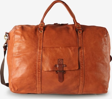 Sac week-end Harbour 2nd en marron : devant