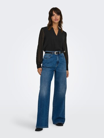 ONLY Bluse 'ONLMETTE' in Schwarz
