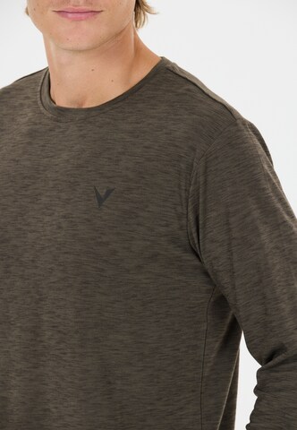 Virtus Langarmshirt 'Jokers V4' in Braun