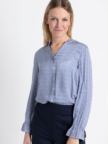 MORE & MORE Bluse in Blau: Vorderseite