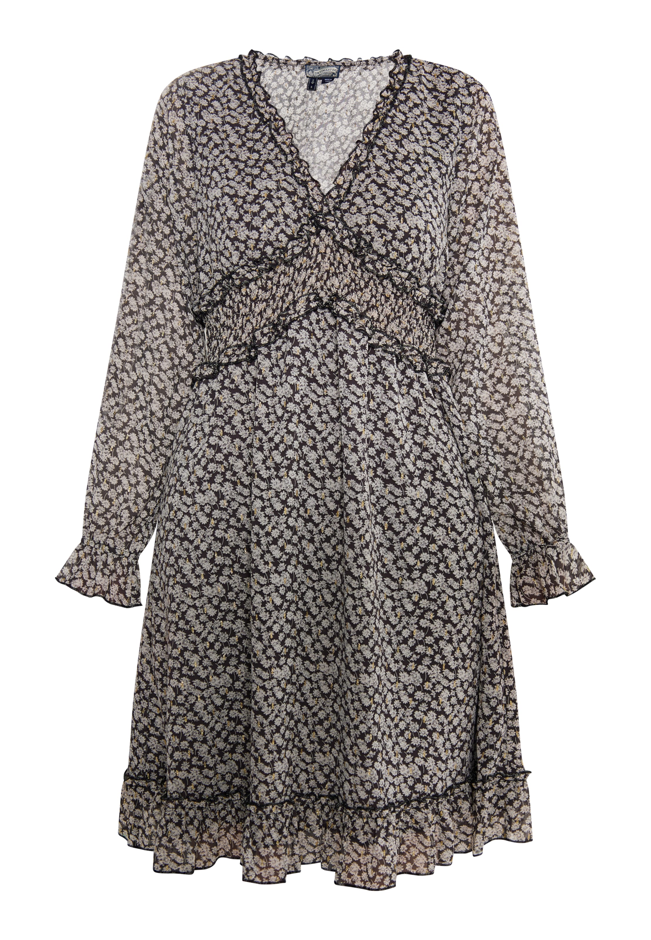 DreiMaster Vintage Mekko värissä musta: etupuoli