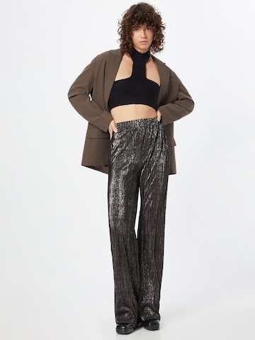 Regular Pantalon Sisley en argent