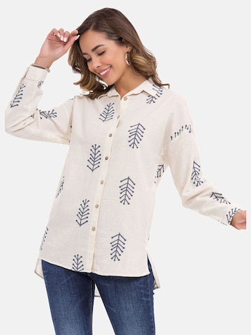 CIPO & BAXX Blouse in Beige