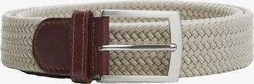 MANGO MAN Belt in Beige: front