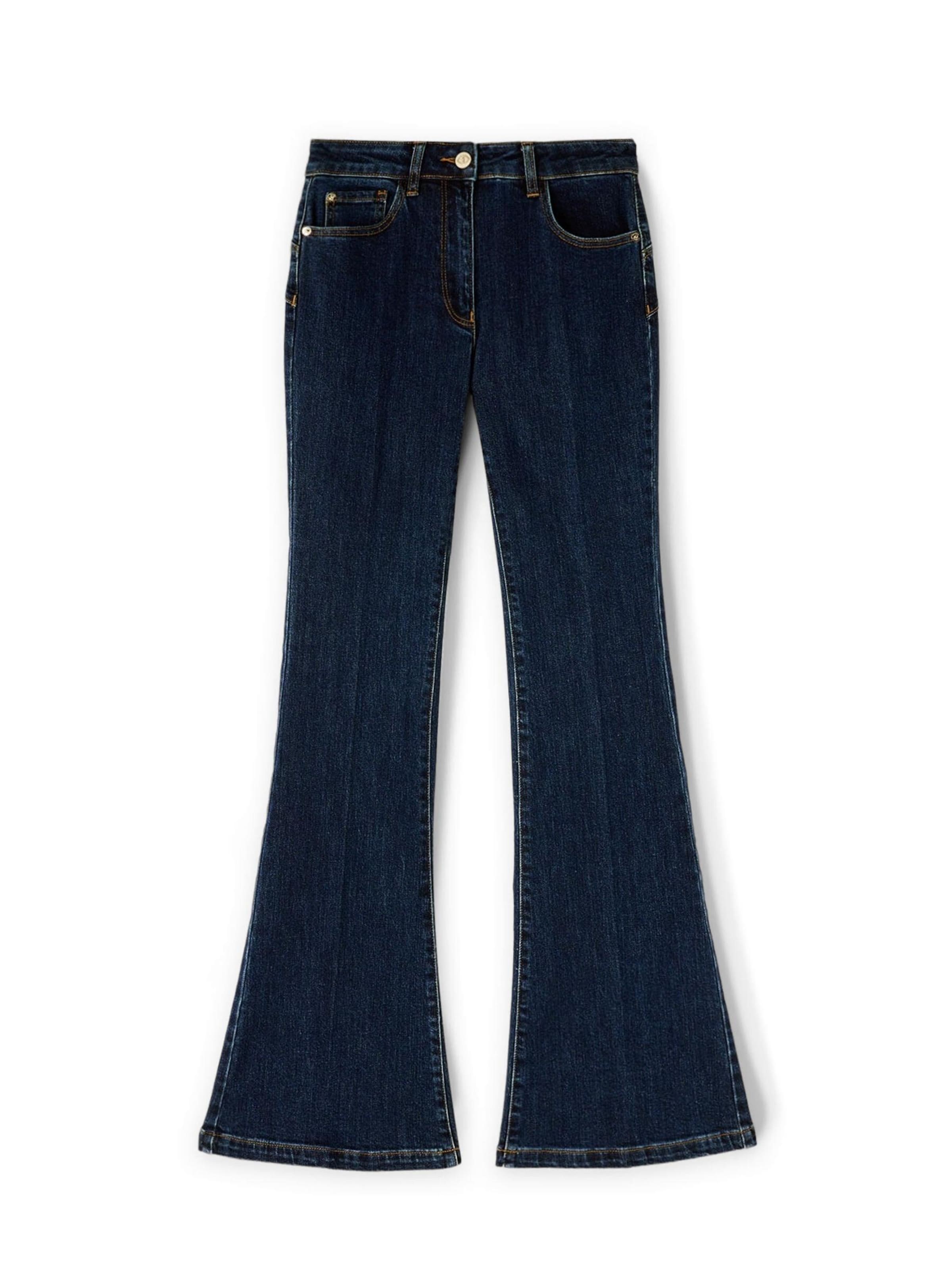 MOTIVI Flared Jeans in Blue: front