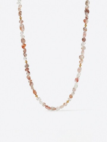 Nemomatheo Necklace 'True Self – Handgefertigte Boho-Kette' in Pink