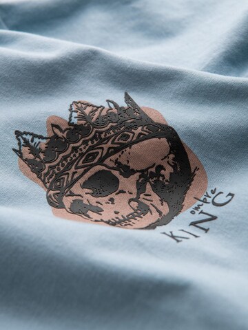 Ombre Shirt in Blauw