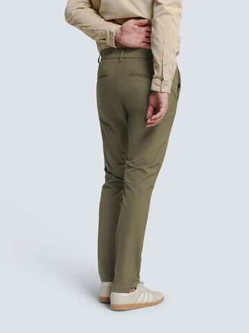 Regular Pantalon chino No Excess en vert