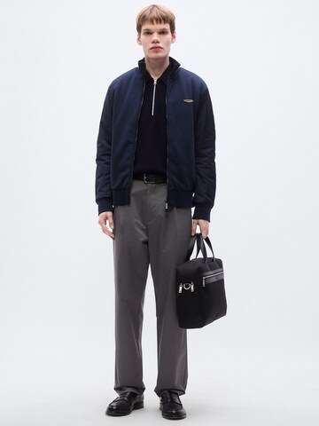 BOSS Sweat jacket 'C-Shepherd 242_AM' in Blue