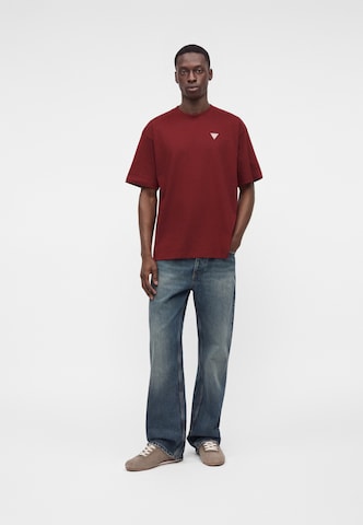 GUESS JEANS - Camiseta en rojo
