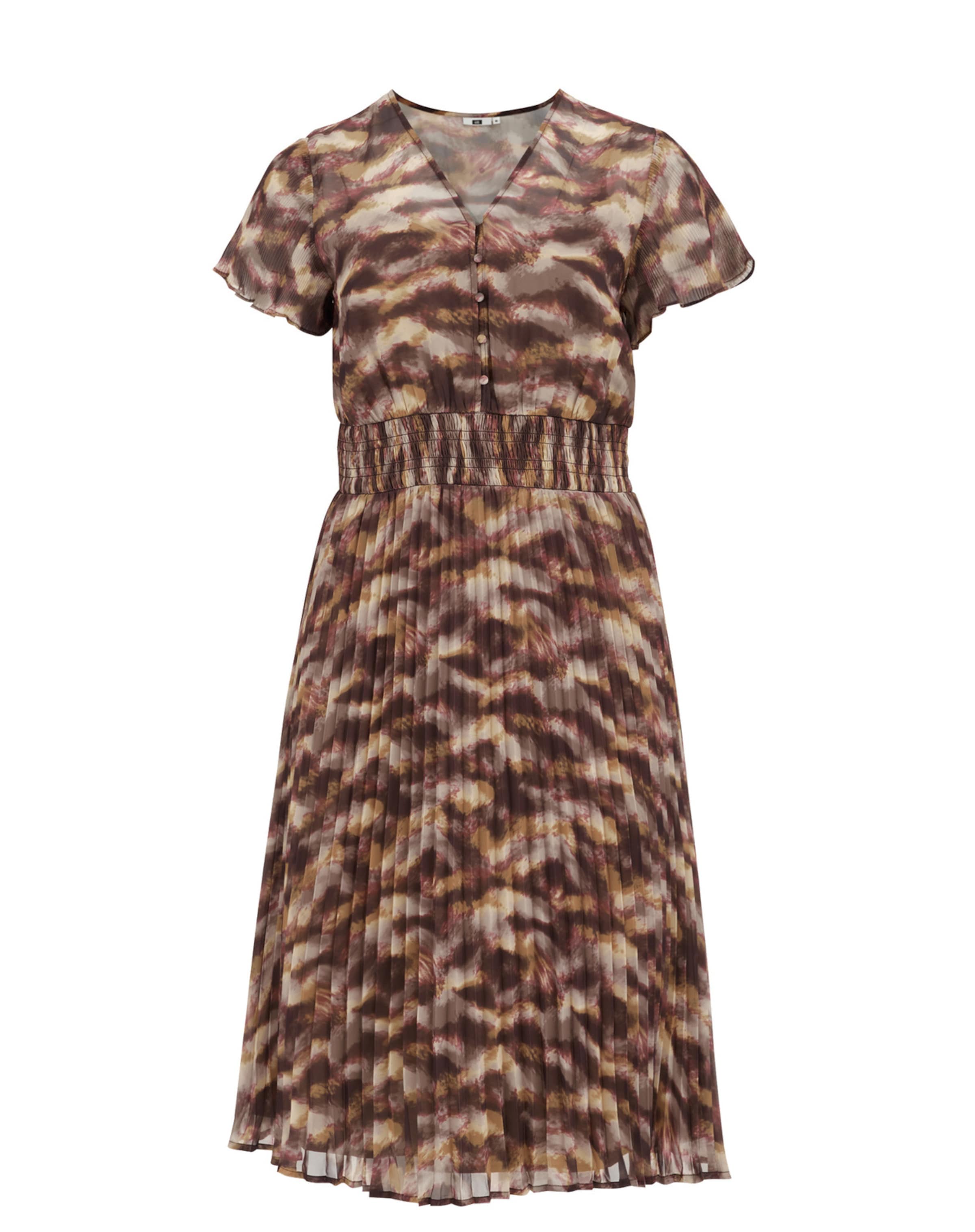 WE Fashion Mekko värissä ruskea: etupuoli