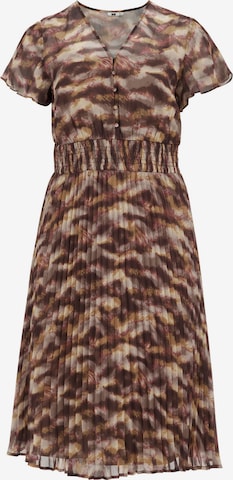 WE FashionHaljina - smeđa boja: prednji dio