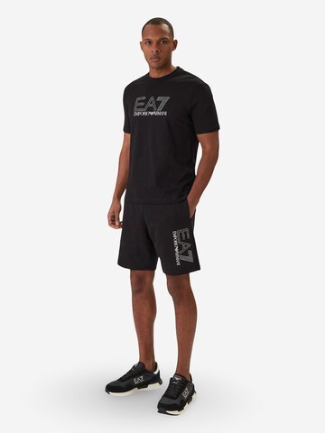 regular Pantaloni sportivi '7M001315 AF13512' di EA7 Emporio Armani in nero