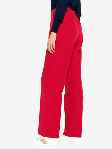 LolaLiza Regular Pants in Red