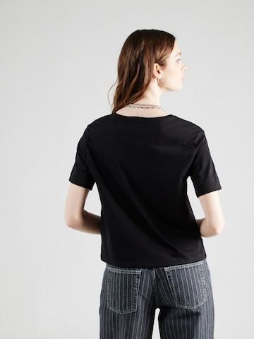 T-shirt Sisley en noir