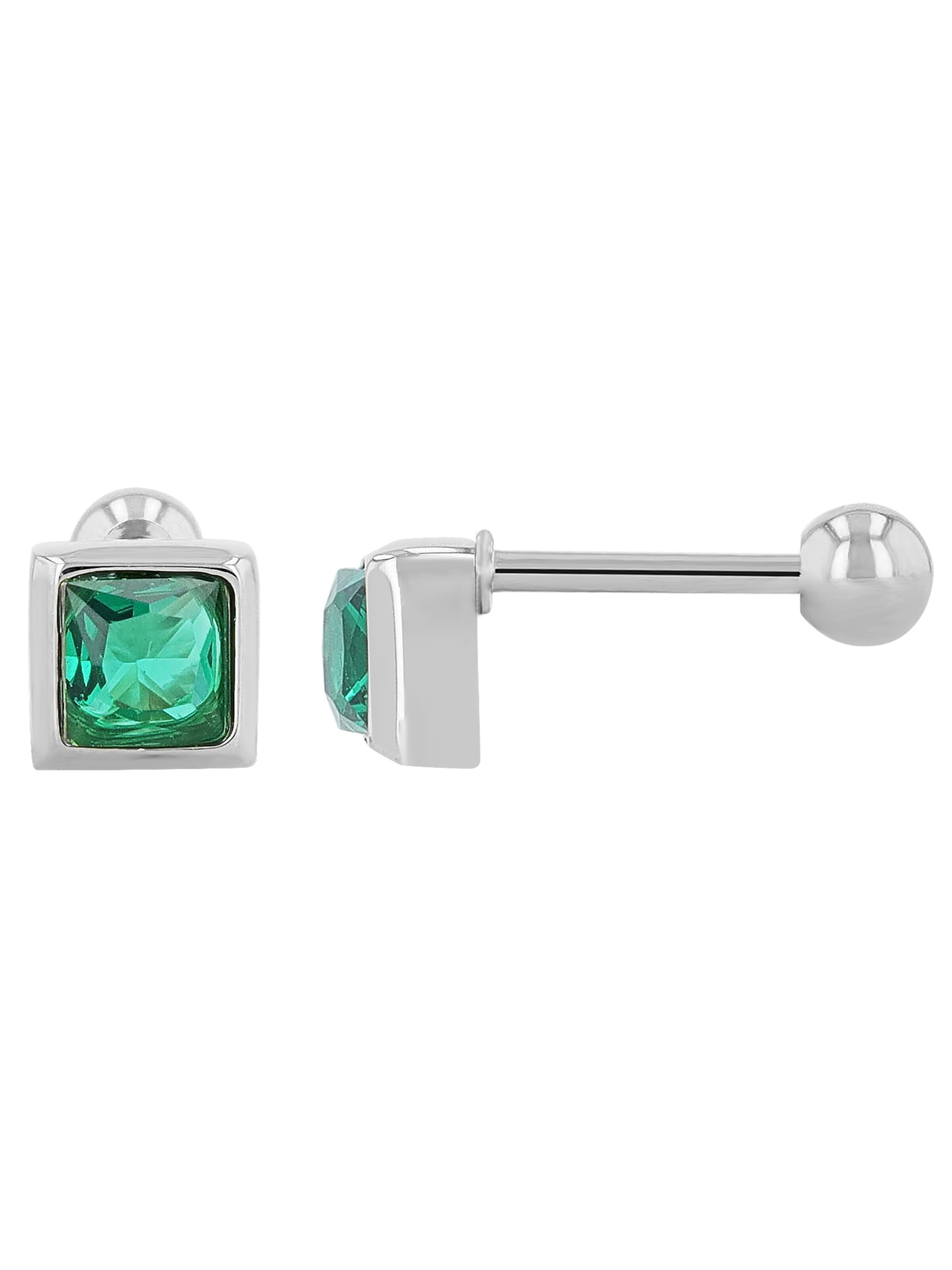 Akzent Earrings 'Lyca, langlebig' in Silver