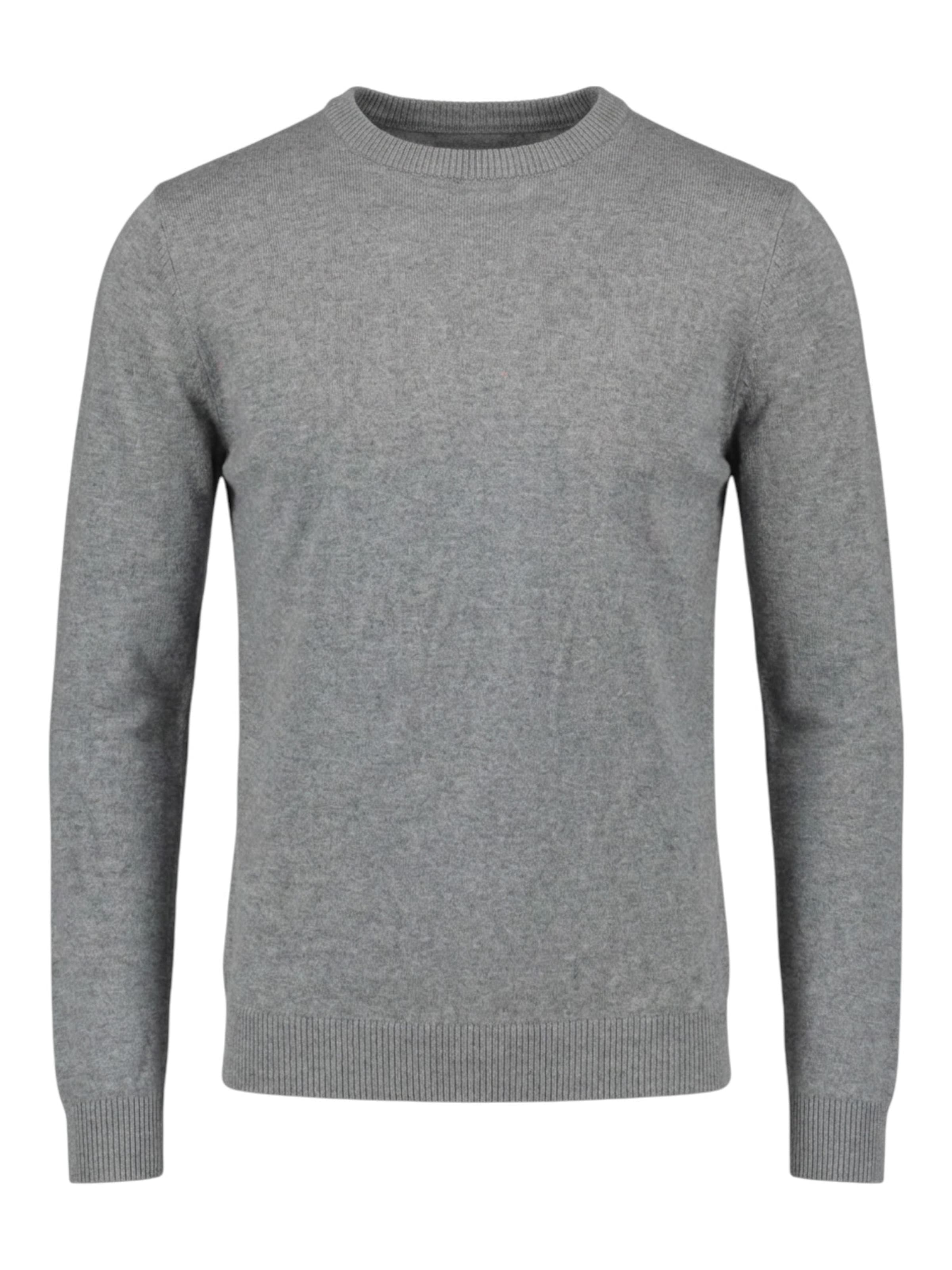TEESHOPPEN Sweater in Grey: front