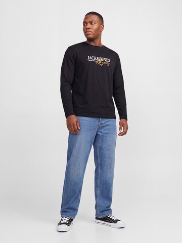 Jack & Jones Plus - Camisa 'JJJADE' em preto