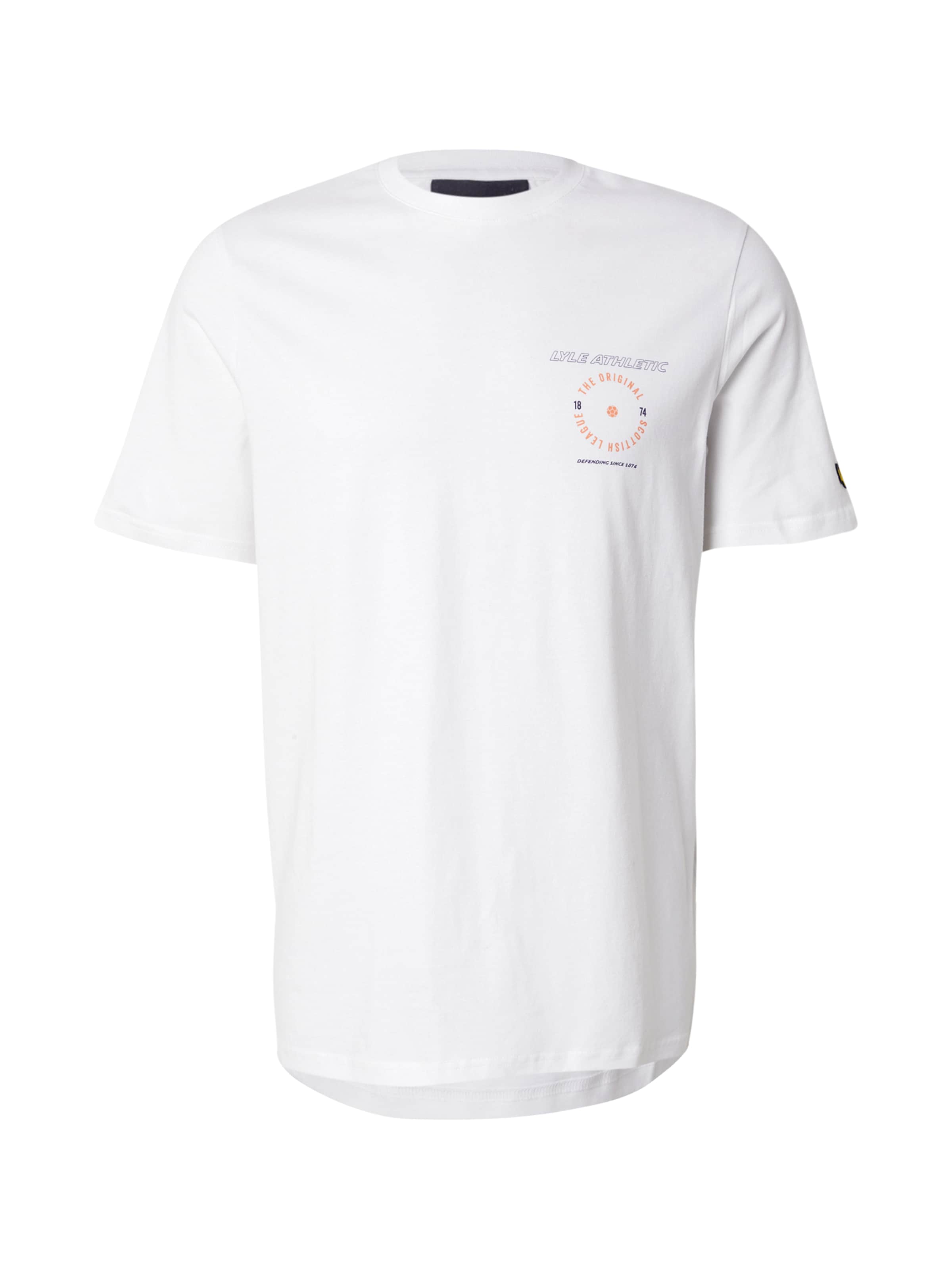 Lyle & Scott Shirt 'Lyle Athletic' in Wit: voorkant