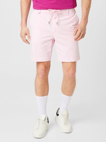 Regular Pantaloni 'Kane' de la BOSS pe roz: față