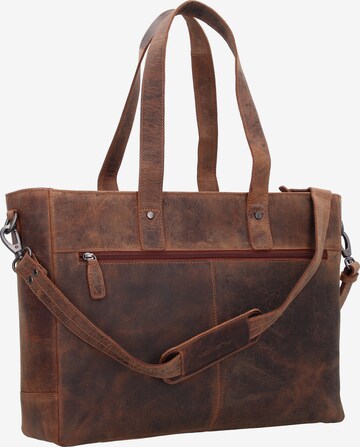 Plevier Shopper in Brown