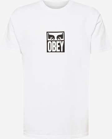 Obey Shirt in White: front