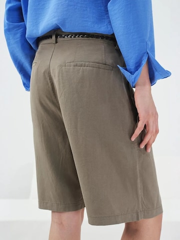 Giesto Wide leg Broek in Groen