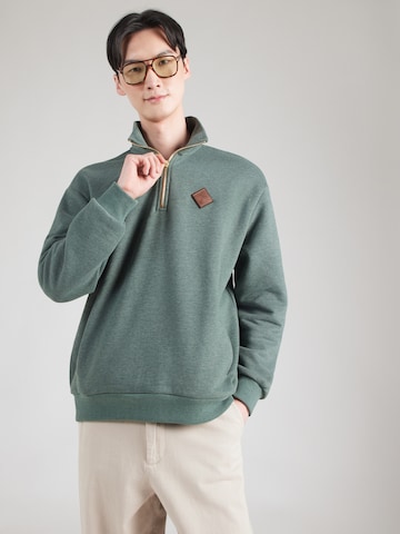 naketanoSweater majica - zelena boja: prednji dio