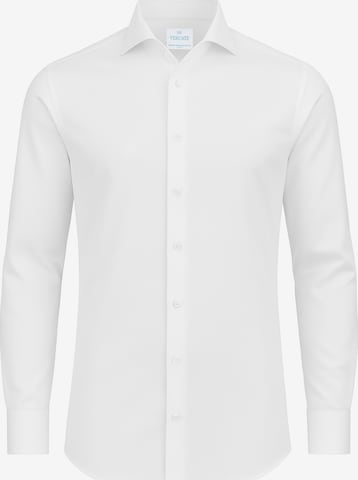 Vercate Slim fit Koszula biznesowa 'No. 2' w kolorze biały: przód